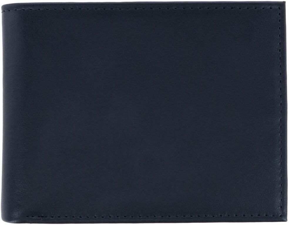 Trafalgar Men's Sergio Genuine Leather Rfid Bi-Fold Passcase Wallet - Black