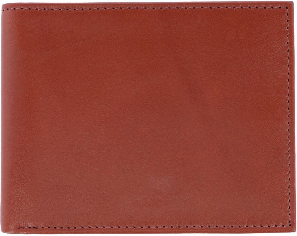 Trafalgar Men's Sergio Genuine Leather Rfid Bi-Fold Passcase Wallet - Tan