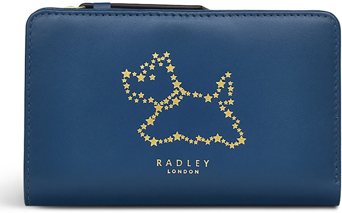 Radley London Stardust Medium Leather Bifold Wallet - Deepsea