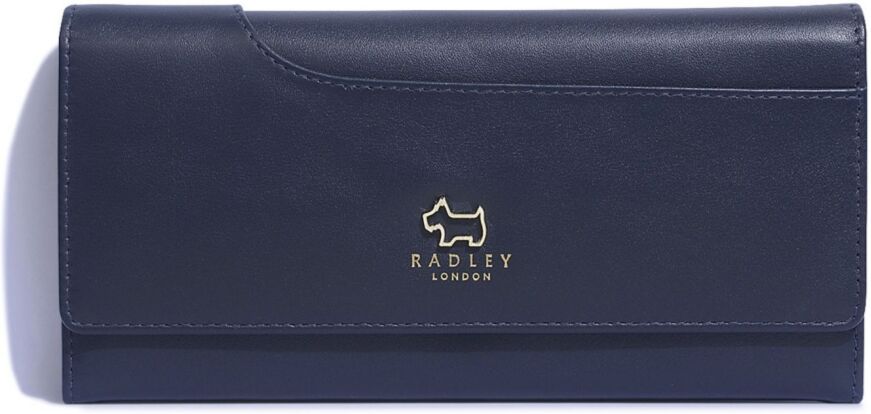 Radley London Women's Large Flap Over Bifold Matinee Wallet - Dark Blue