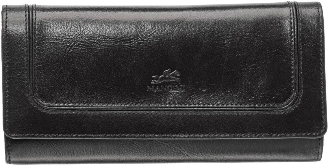 Mancini South Beach Rfid Secure Trifold Wallet - Black