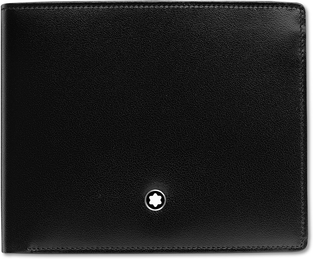 Montblanc Men's Black Leather Meisterstuck Wallet 5525