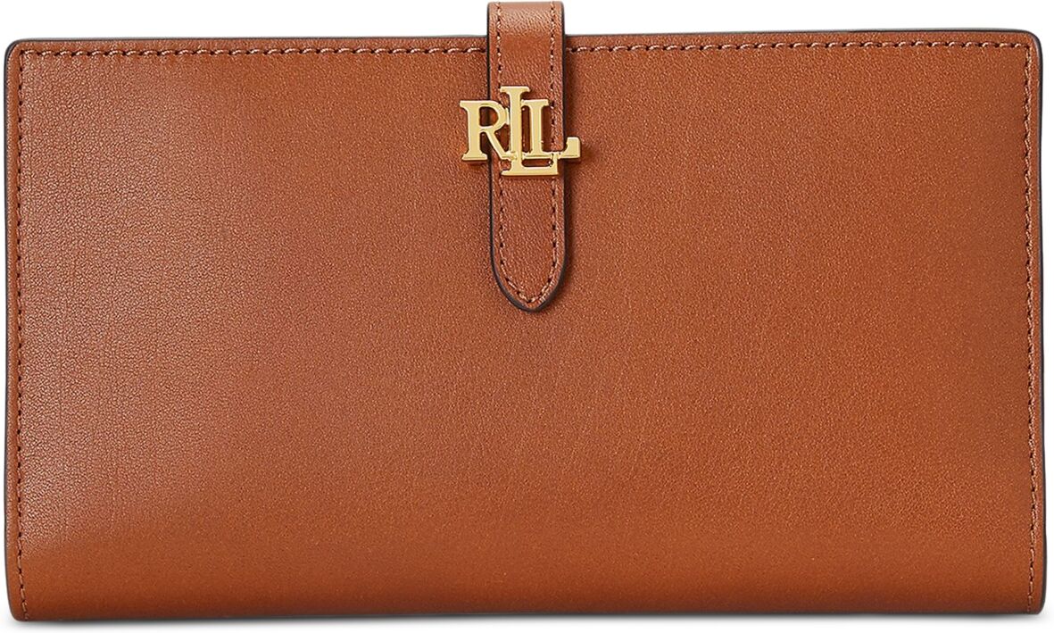 Ralph Lauren Lauren Ralph Lauren Logo Leather Bifold Wallet - Lauren Tan