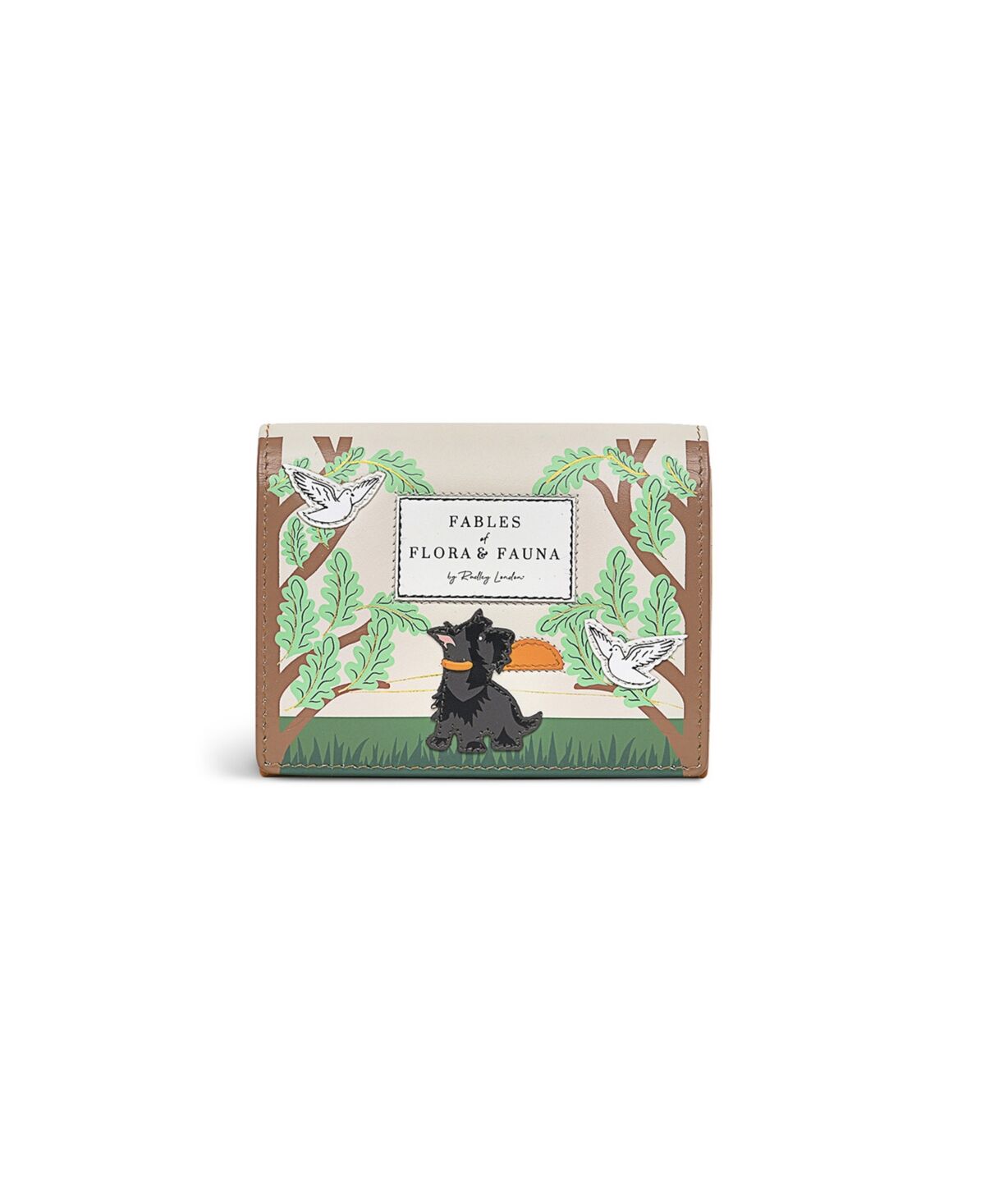 Radley London Book Street Mini Flapover Wallet - Chalk