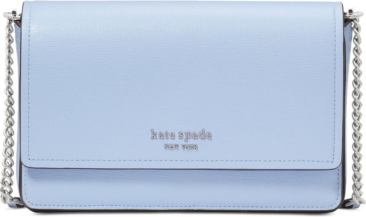 Kate Spade New York Morgan Saffiano Leather Flap Chain Wallet - North Star