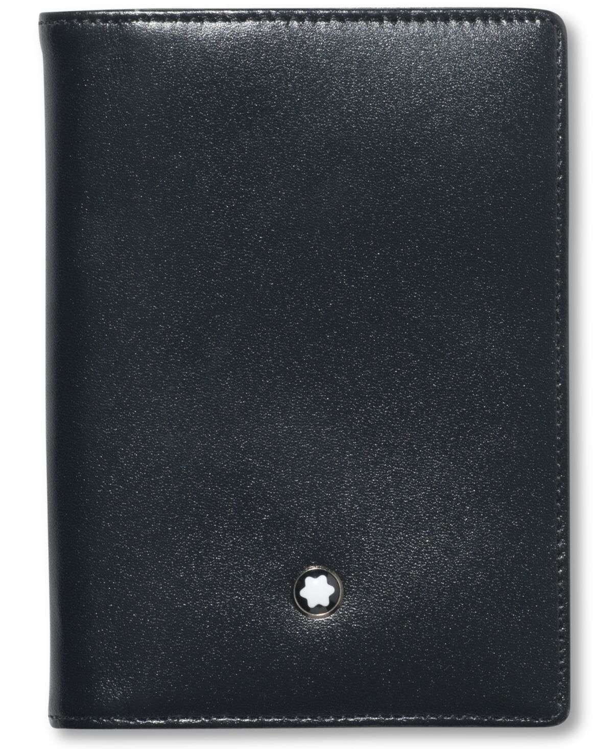 Montblanc Black Leather Meisterstuck Business Card Holder 7167