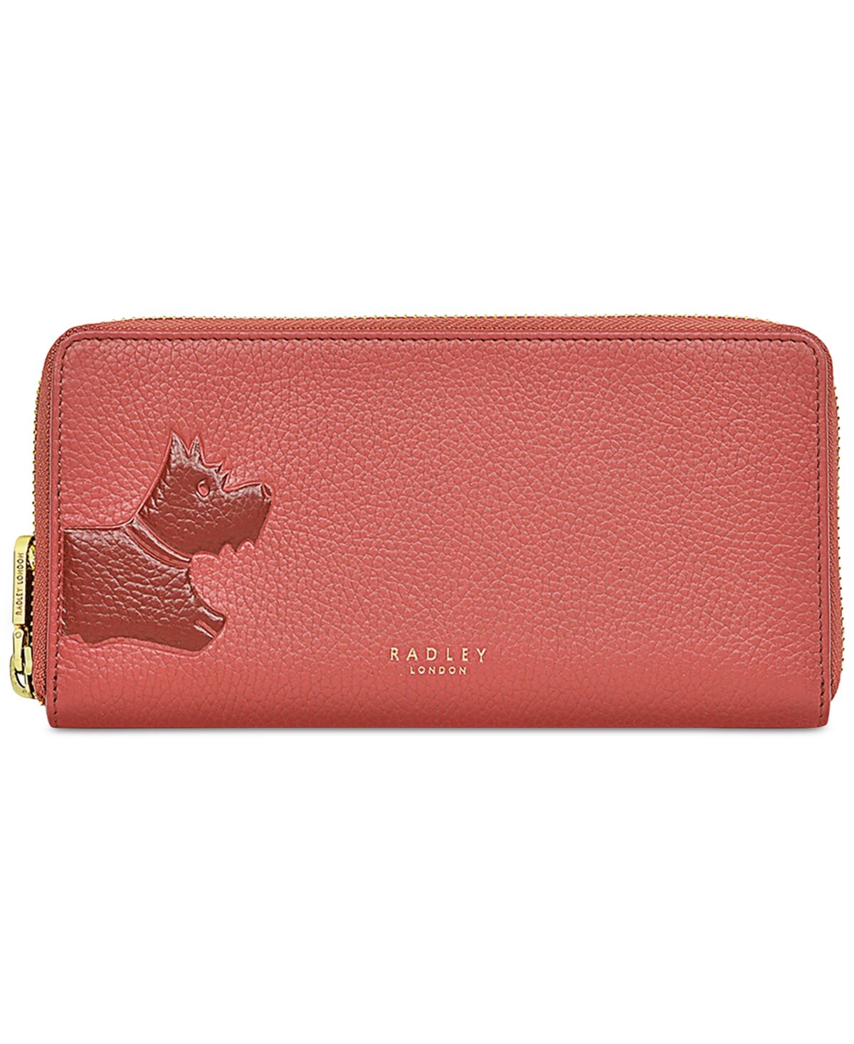 Radley London Women's Radley Stamp Mini Zip Around Wallet - Copper Pink