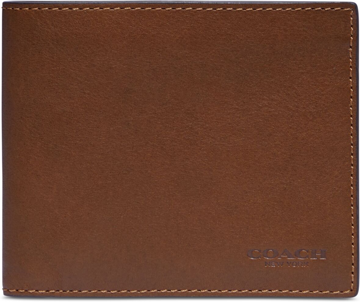 Coach Men's 3-In-1 Sport Wallet - Saddle