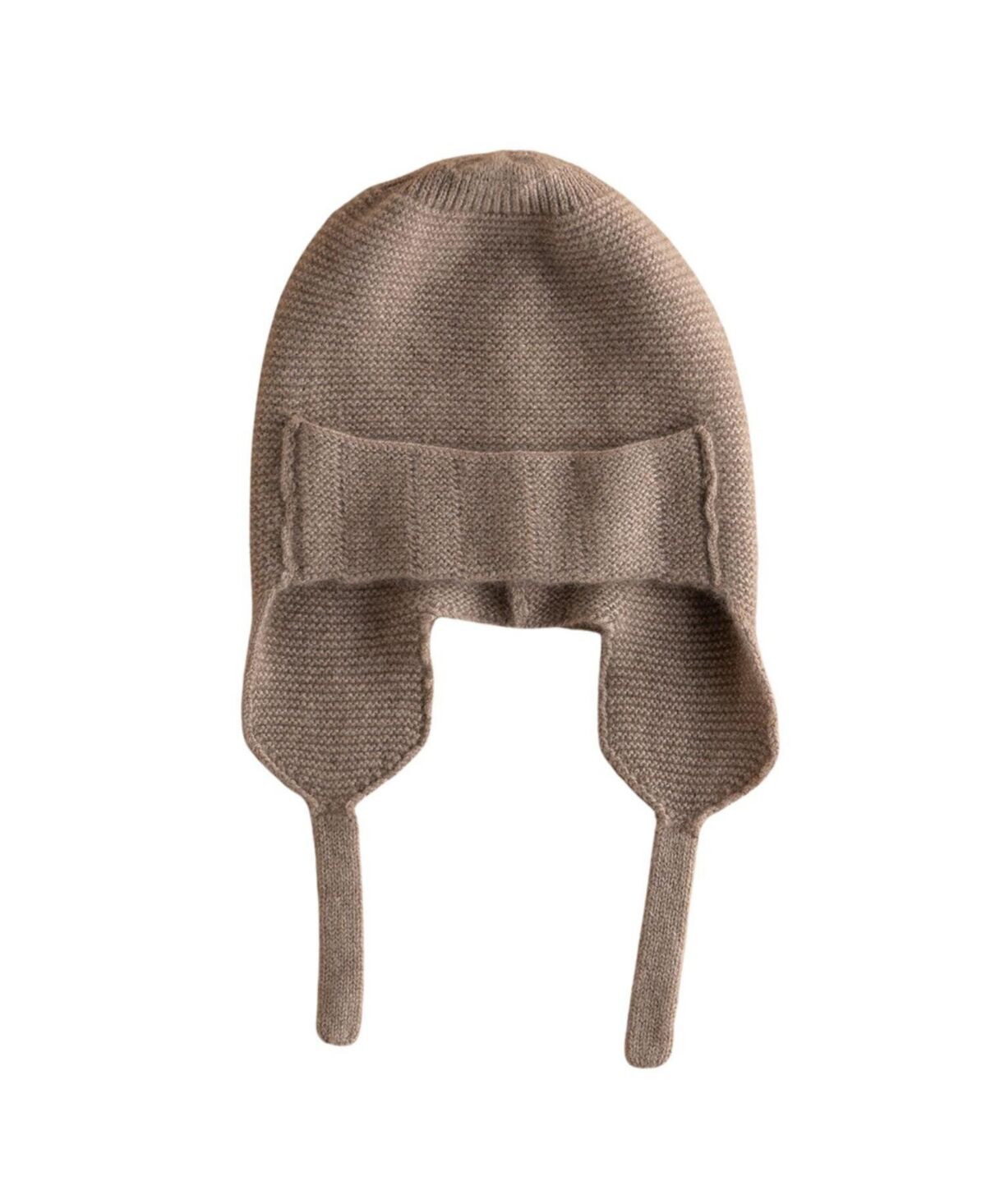 Bellemere New York Bellemere Cashmere Earflap Beanie - Brown