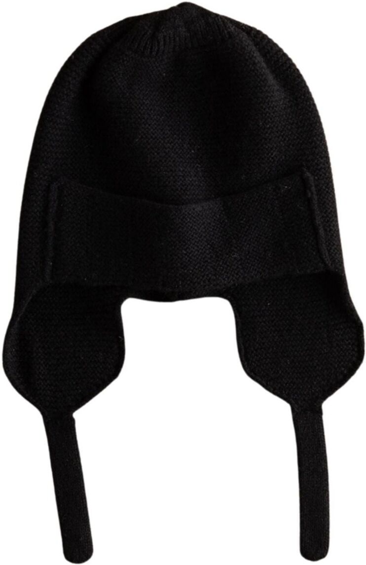 Bellemere New York Bellemere Cashmere Earflap Beanie - Black