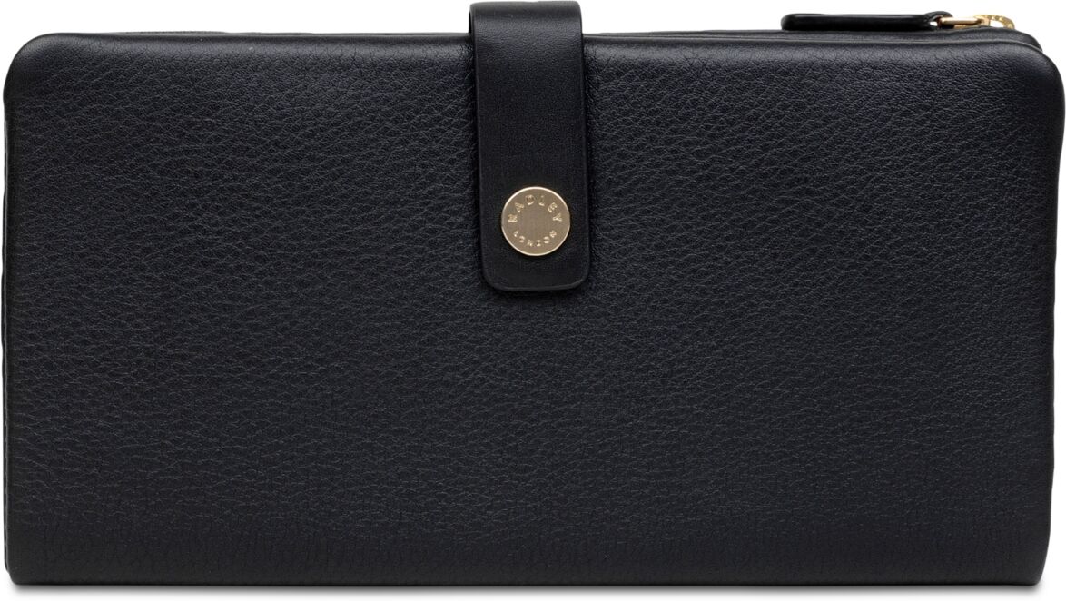 Radley London Women's Larkswood Large Leather Bifold Wallet - Black/Gold