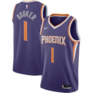 Nike Men's Devin Booker Purple Phoenix Suns 2020/21 Swingman Jersey - Icon Edition - Purple