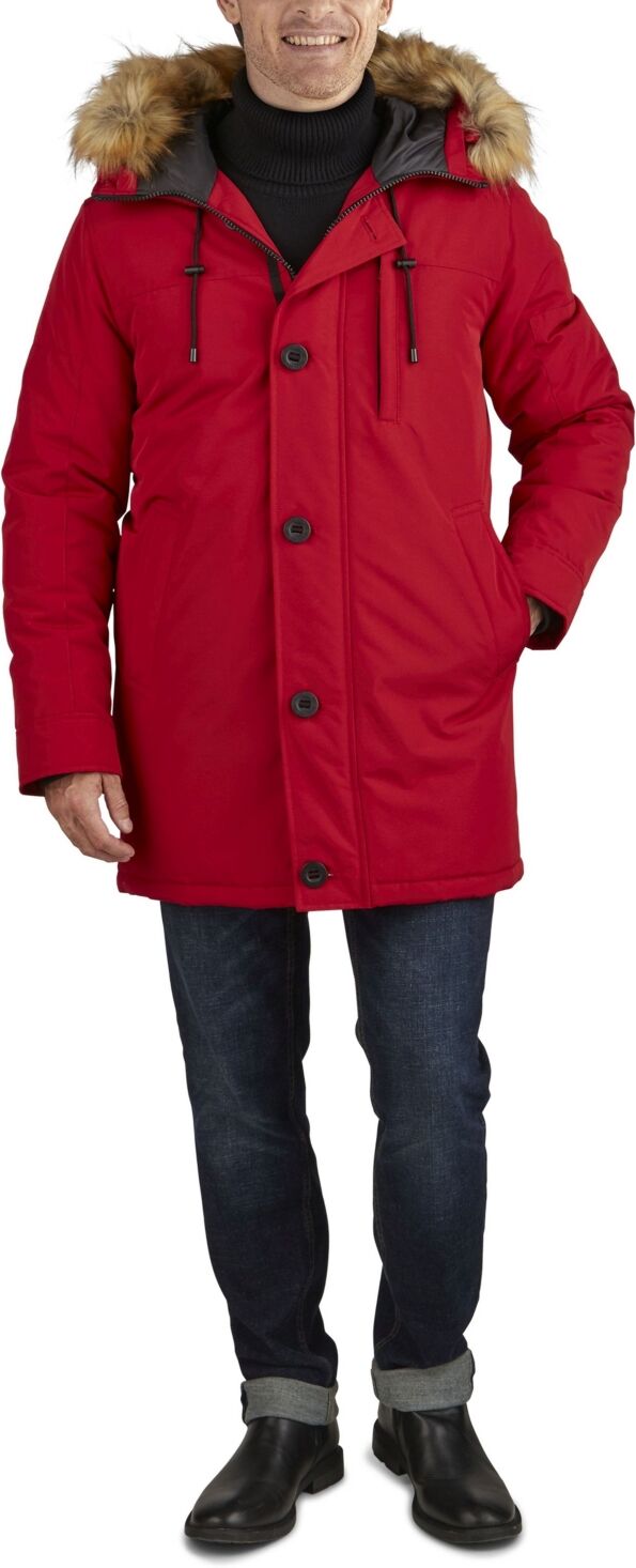 Guess Men's Heavy Weight Parka - Red