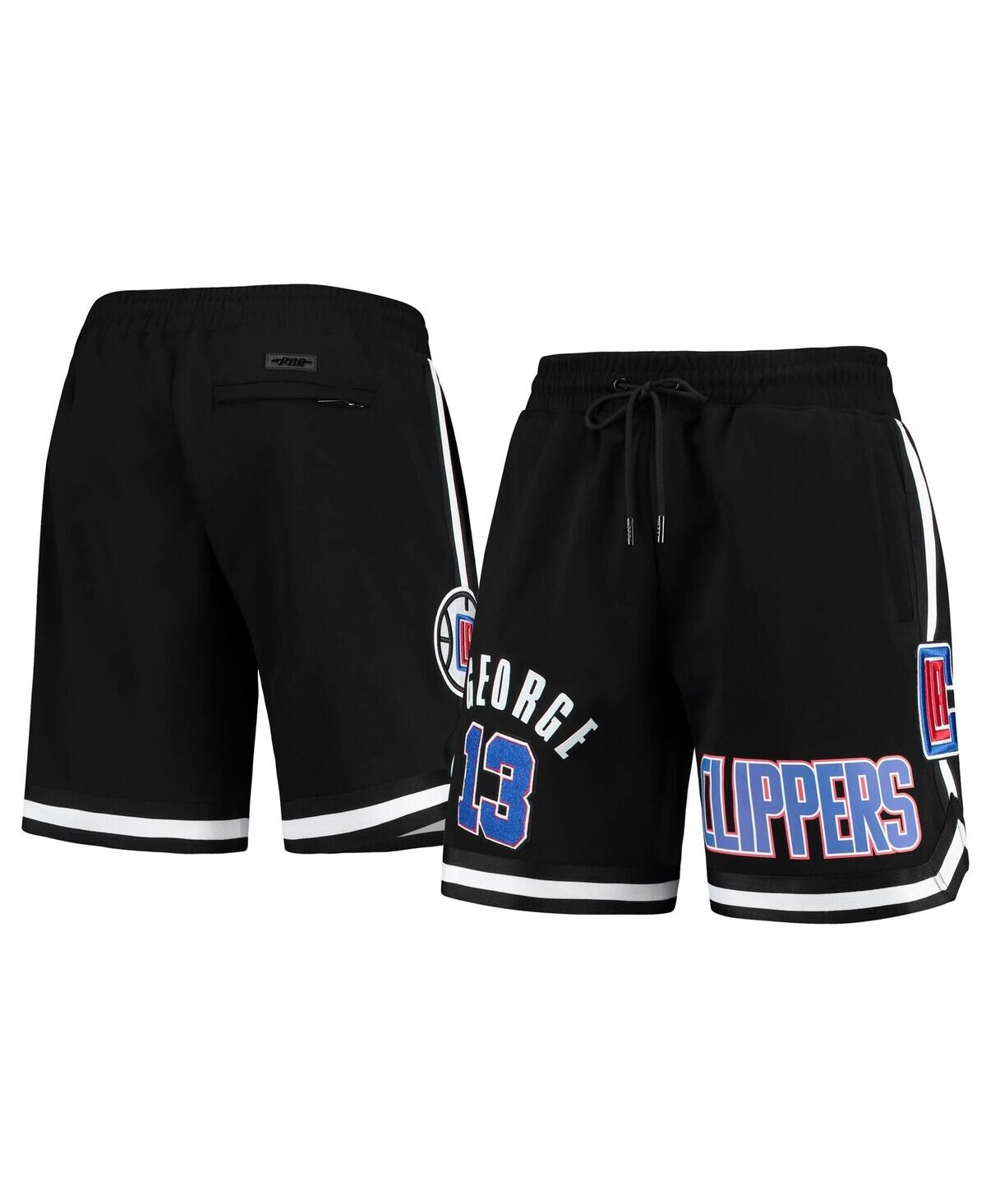Pro Standard Men's Pro Standard Paul George Black La Clippers Team Player Shorts - Black