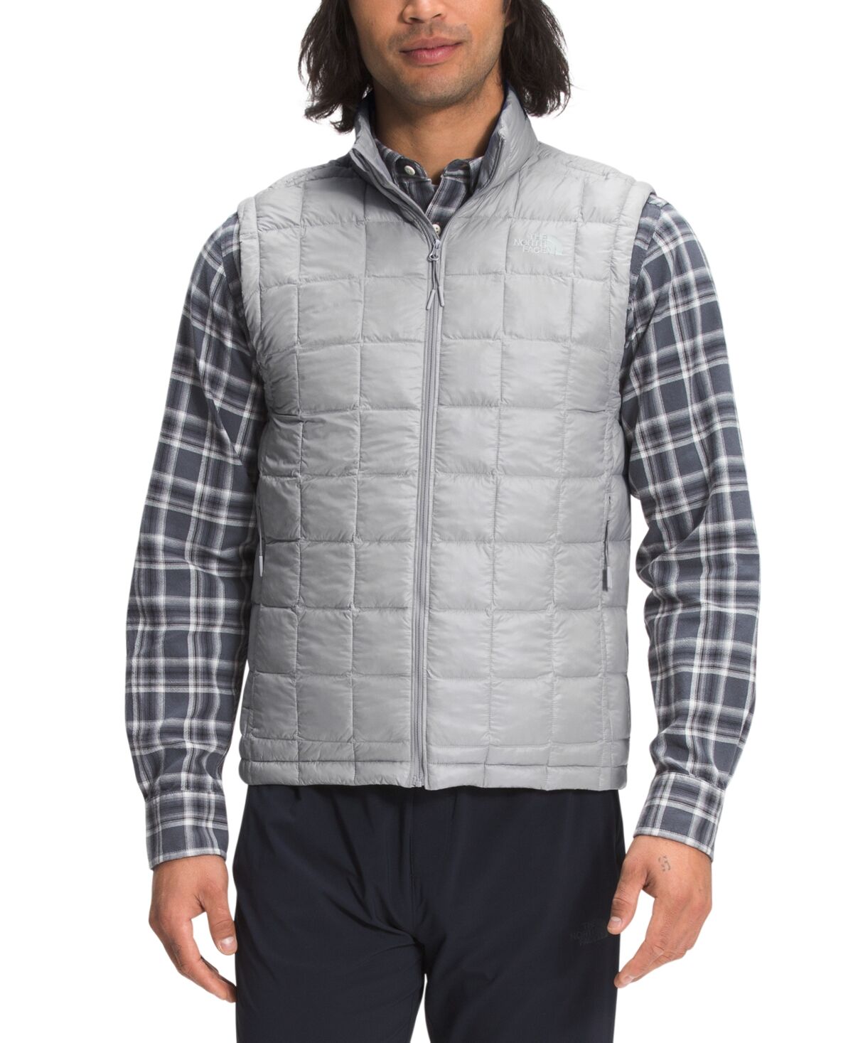 The North Face Mens ThermoBall Vest 2.0 - Meld Grey