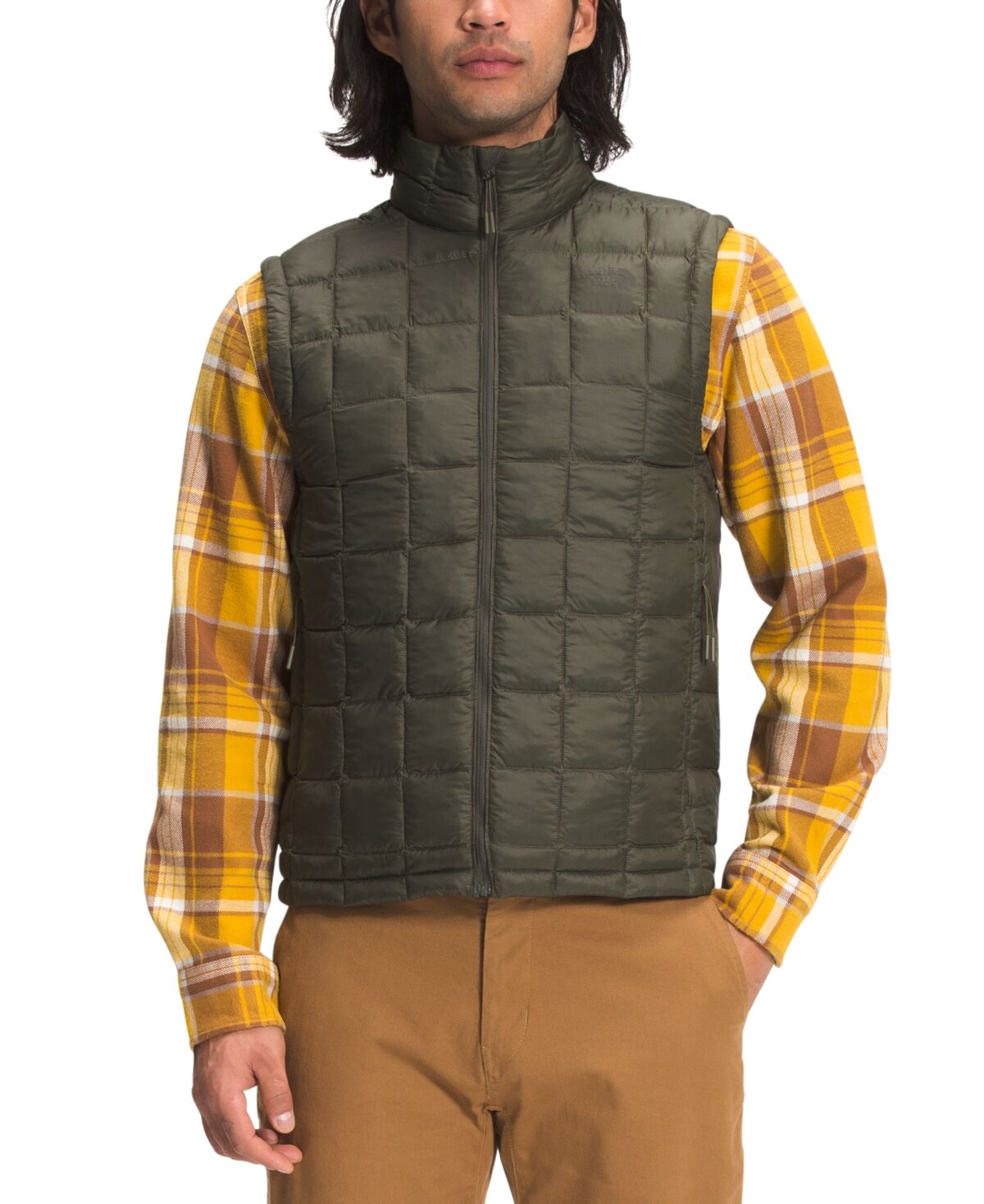 The North Face Mens ThermoBall Vest 2.0 - New Taupe Green