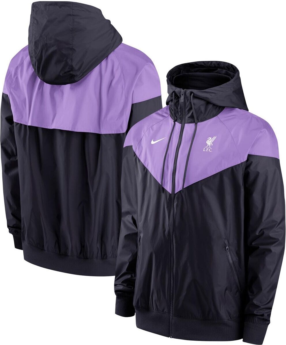 Nike Men's Nike Purple Liverpool Windrunner Hoodie Full-Zip Jacket - Purple