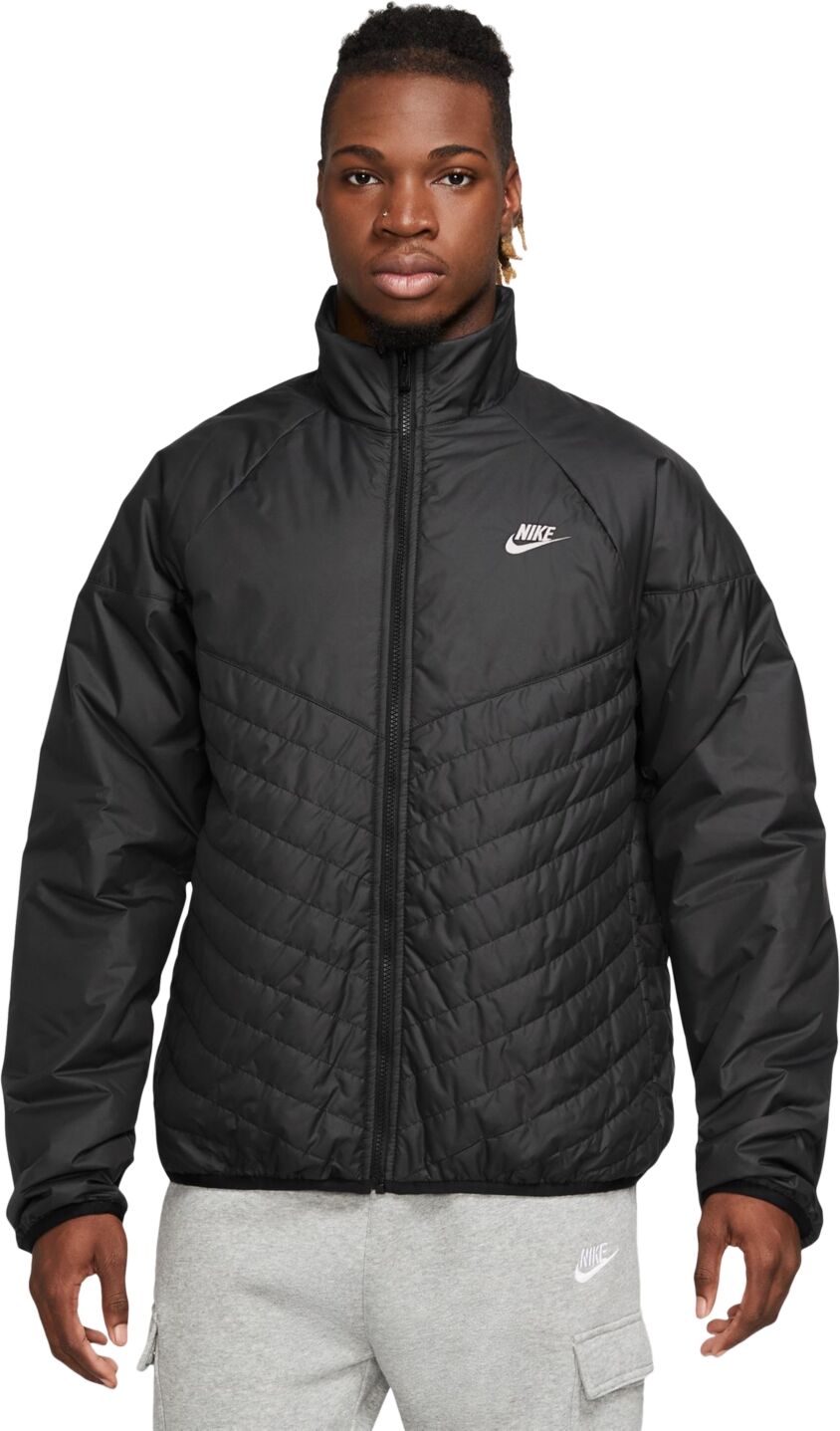 Nike Men's Sportswear Windrunner Therma-fit Midweight Puffer Jacket - Black