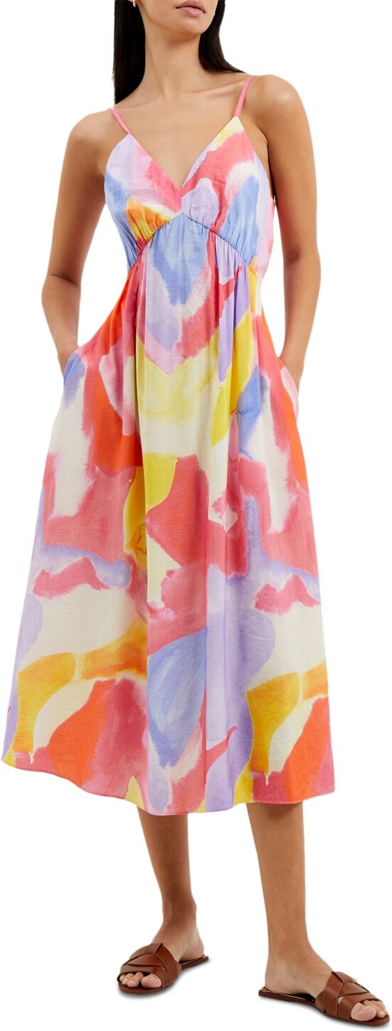 French Connection Women's Isadora Printed Sundress - Dopamine Summer Multi