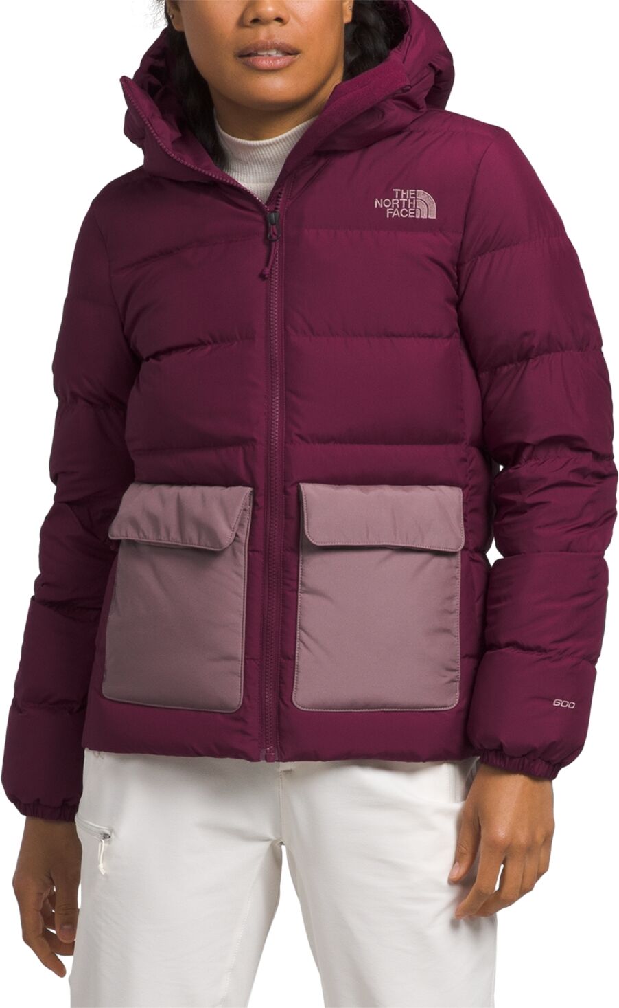 The North Face Women's Gotham Hooded Jacket - Boysenberry/fawn Grey