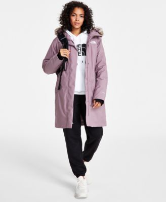 The North Face Womens Half Dome Hoodie Half Dome Fleece Sweatpants Arctic Parka Borealis Backpack