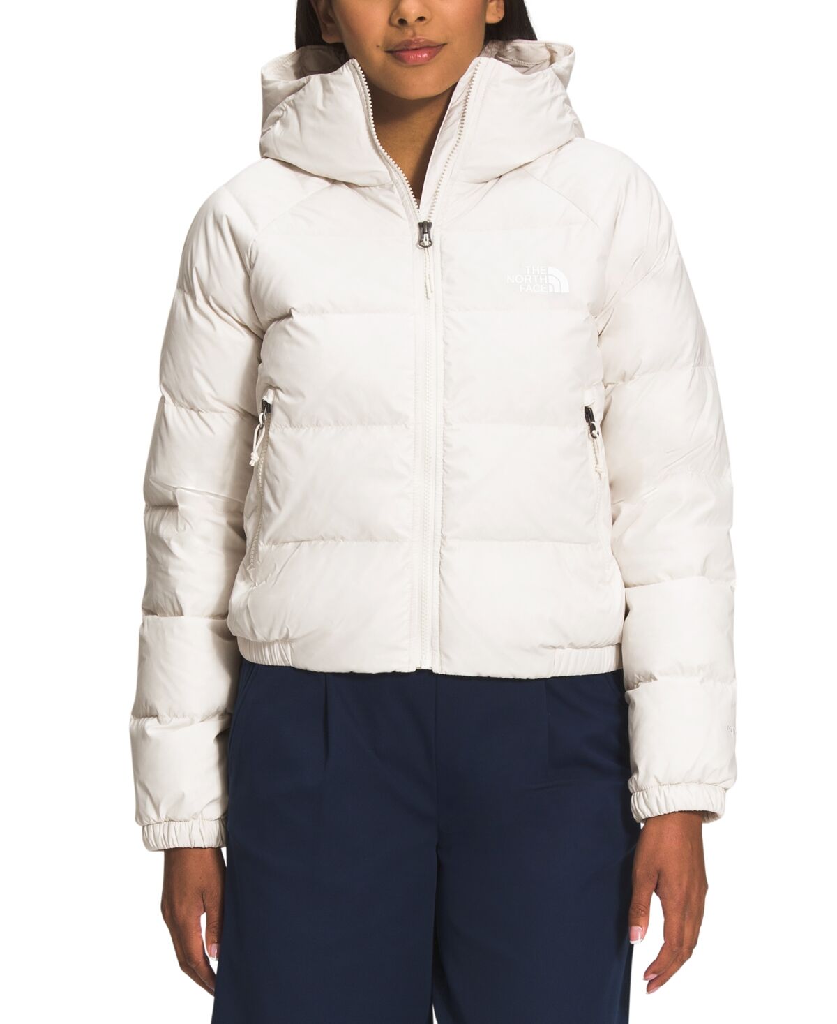 The North Face Women's Hydrenalite Hooded Down Jacket - Gardenia White