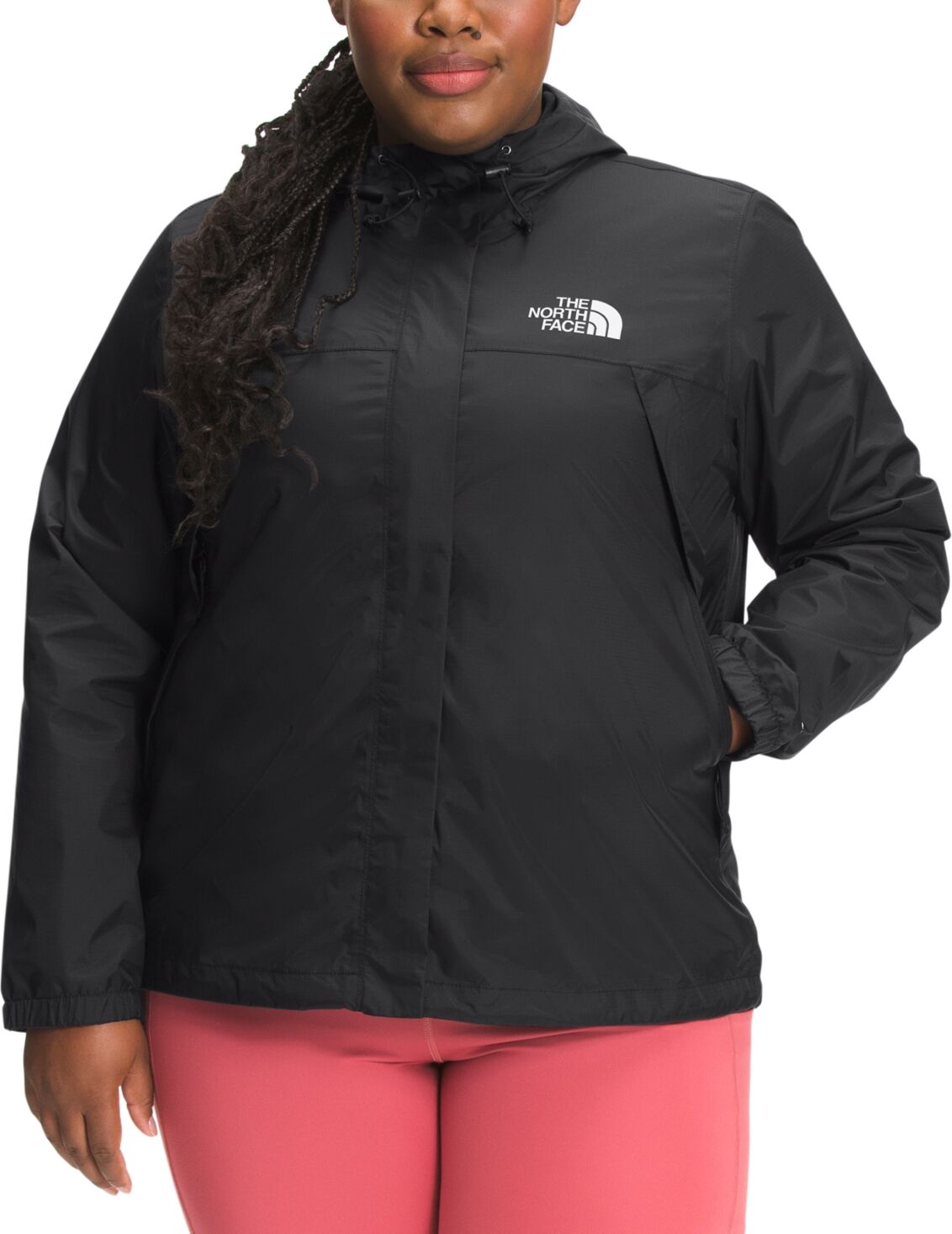 The North Face Women's Plus Size Antora Jacket - TNF Black