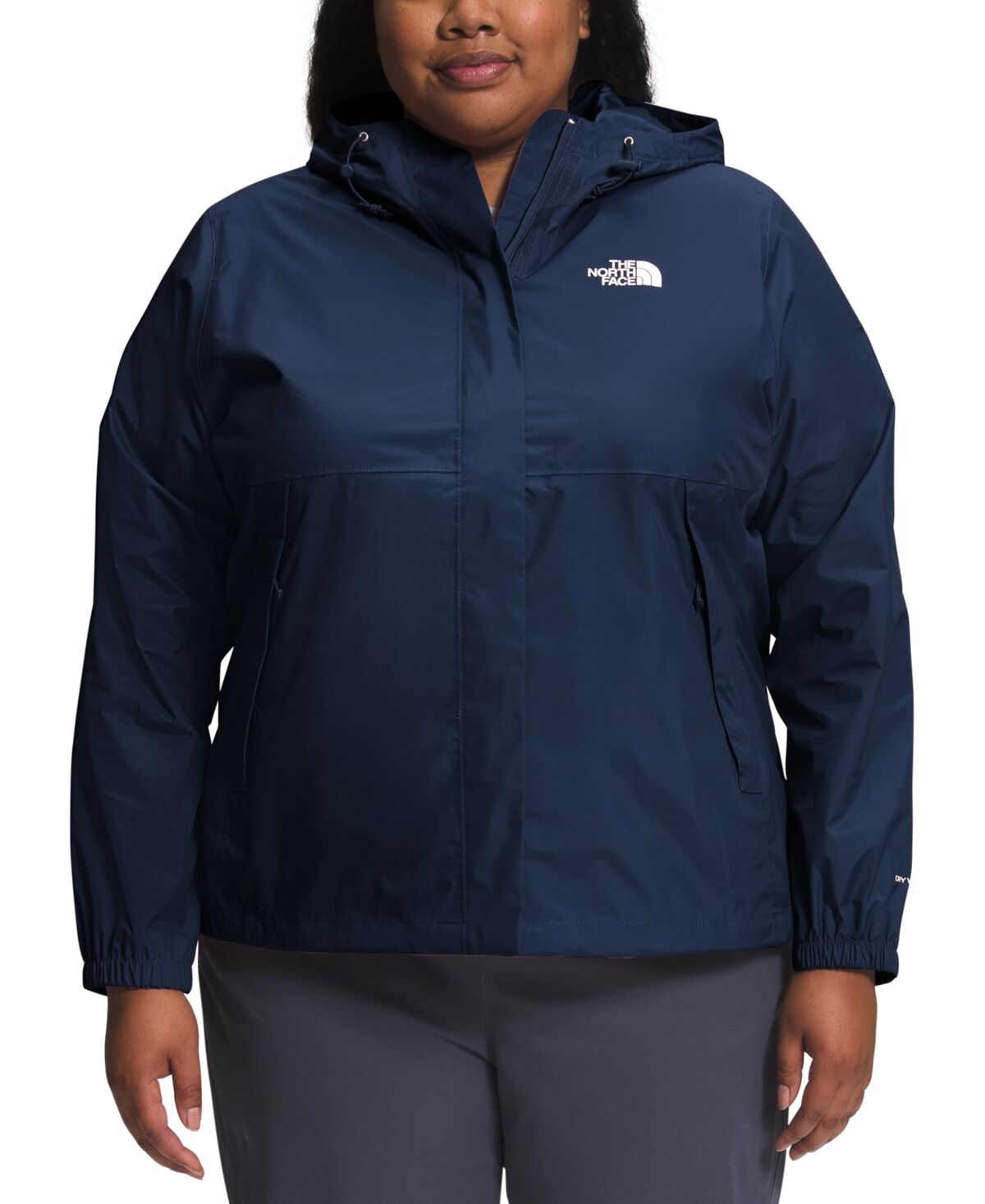 The North Face Women's Plus Size Antora Jacket - Summit Navy