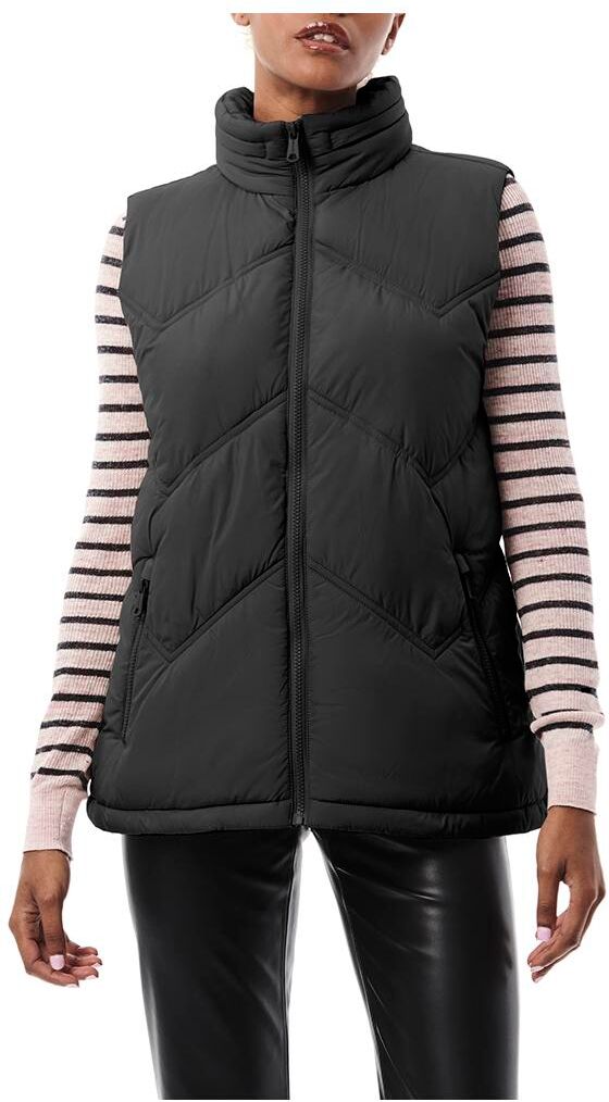 Bernardo Women's Puffer Vest Jacket - Black