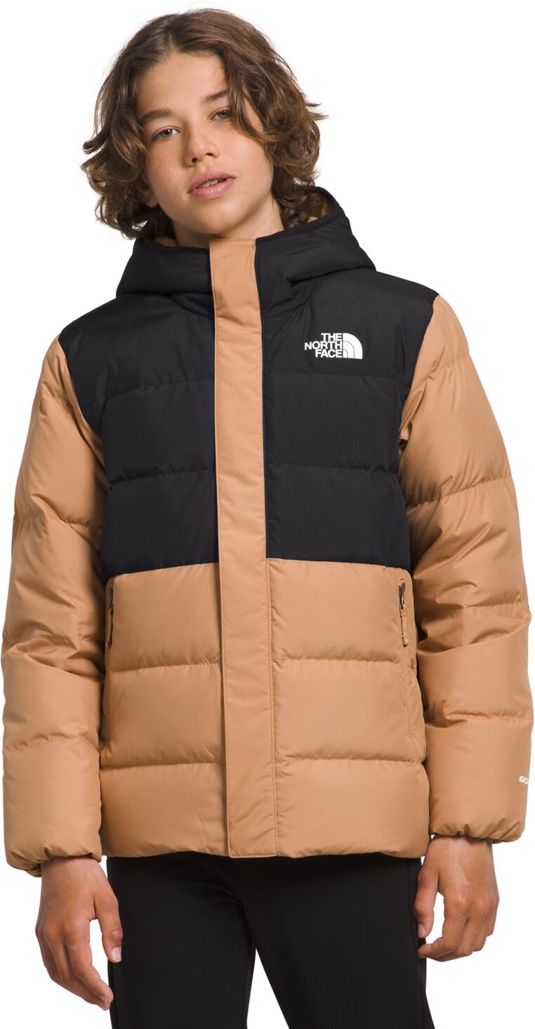 The North Face Big Boys North Down Fleece Lined Parka - Almond Butter