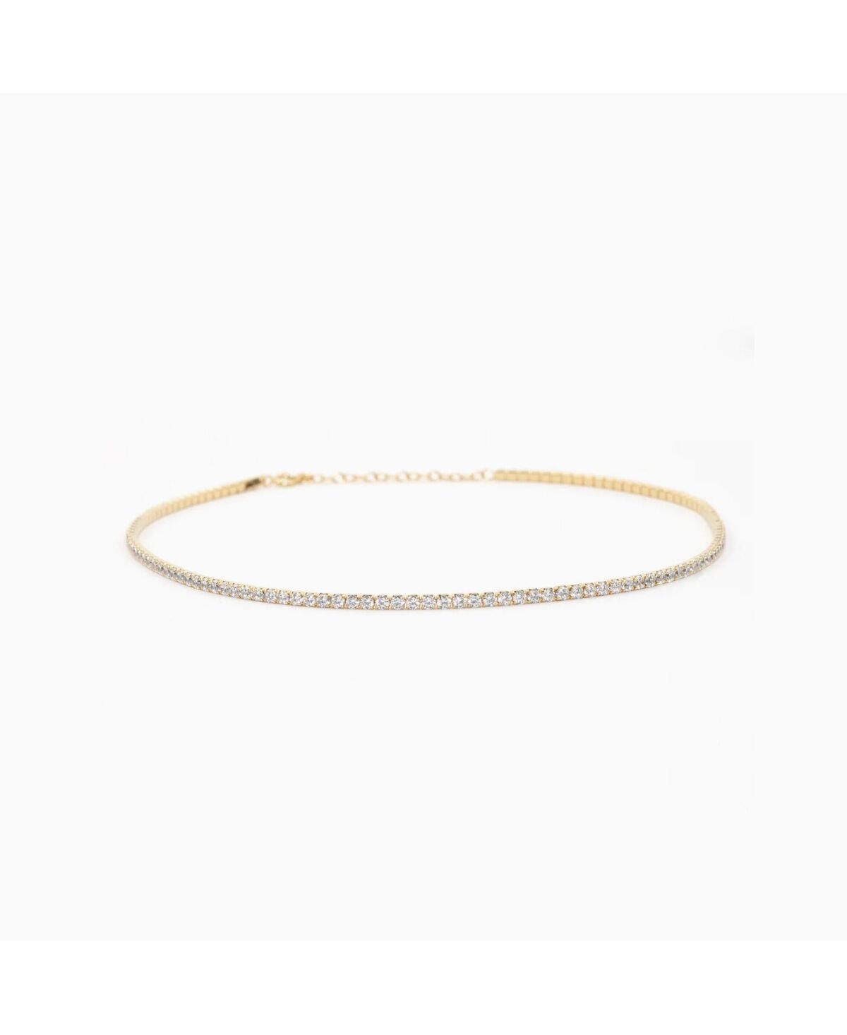 Bearfruit Jewelry Cherie Tennis Necklace - Gold