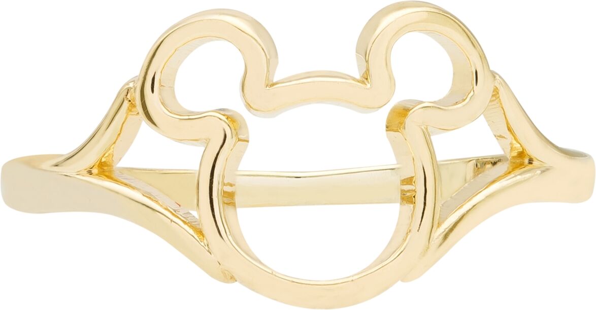 Disney Children's Mickey Mouse Silhouette Ring in 14k Gold - Yellow gold