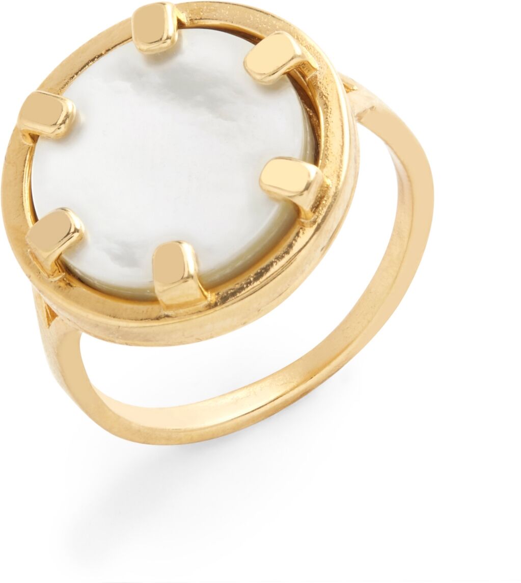 brook & york 14K Gold Plated Maya Coin Ring - Gold-Plated