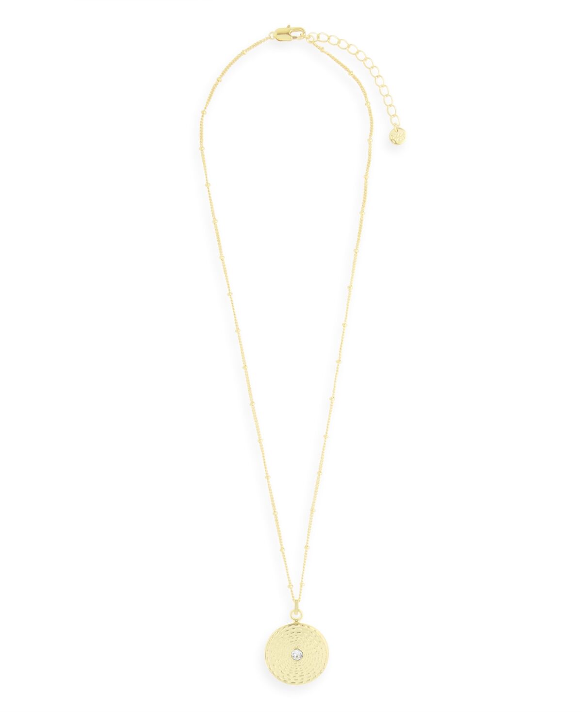 Brook & York Catalina 14K Gold Plated Coin Pendant Necklace - Gold-Plated