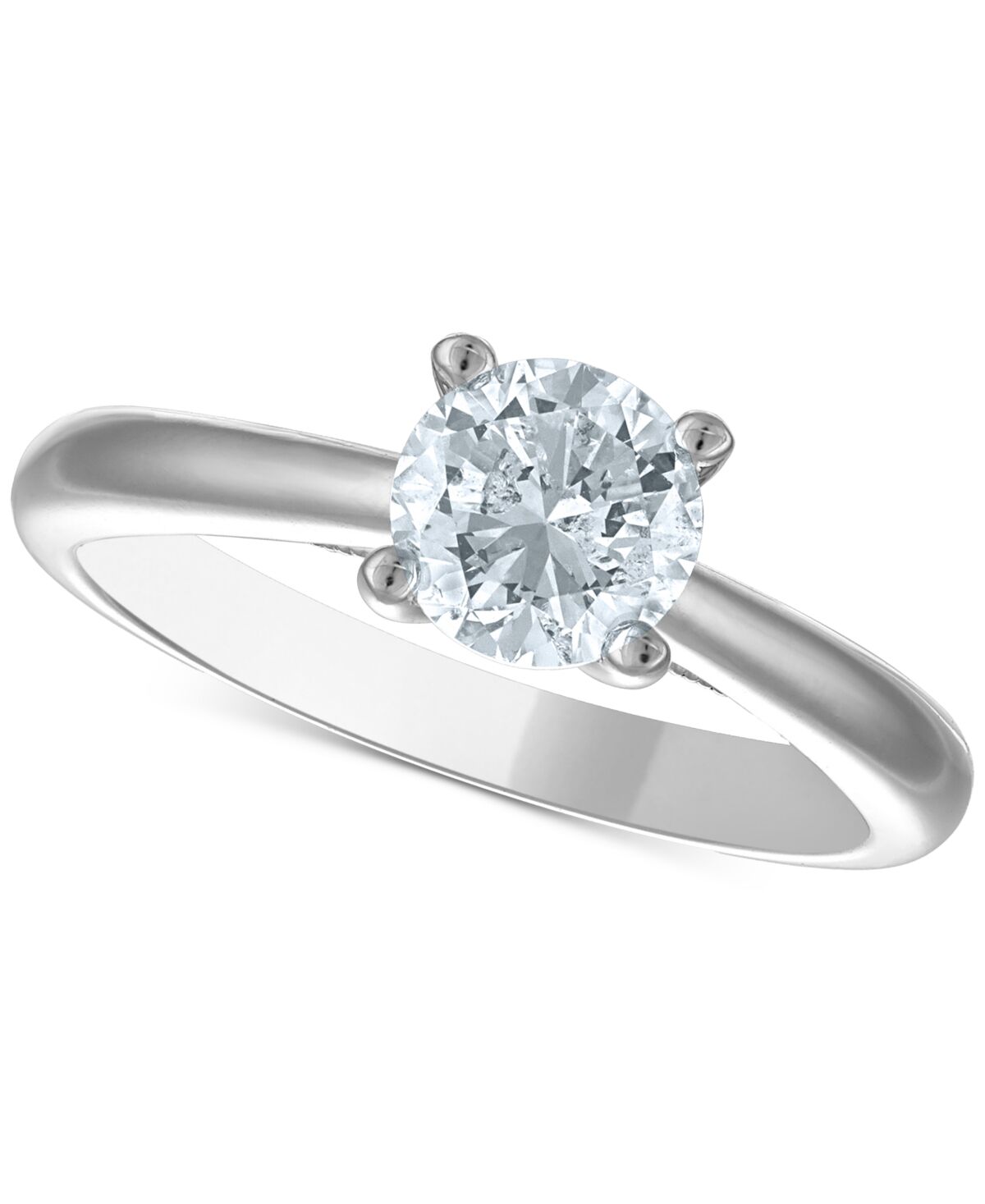 Macy's Diamond Solitaire Engagement Ring (1-1/20 ct. t.w.) in Platinum - Platinum