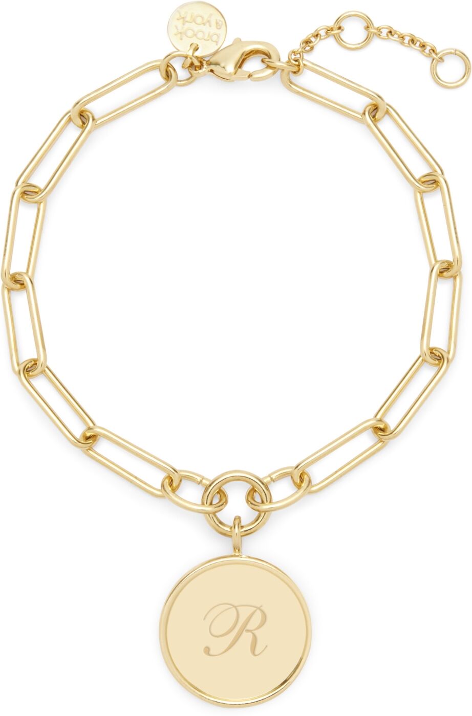 brook & york Callie Initial Bracelet - Gold R