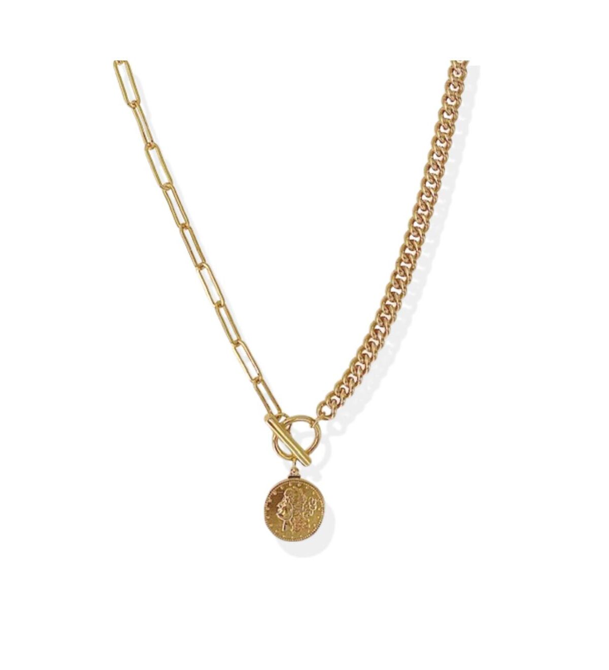 Avery Allison Avery Goddess Coin Chain - Gold