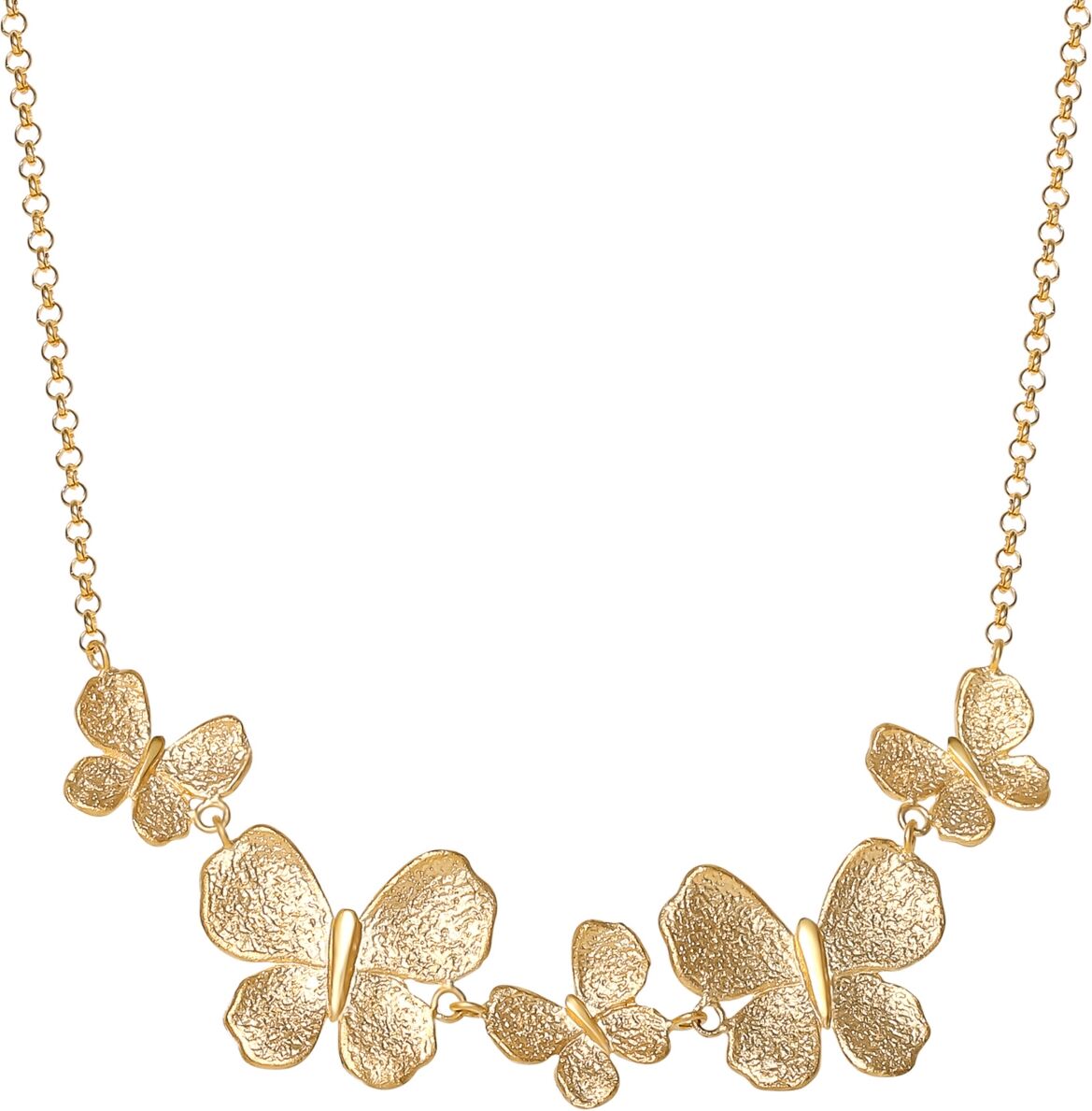 Giani Bernini Butterfly Statement Necklace in 18k Gold-Plated Sterling Silver, 18