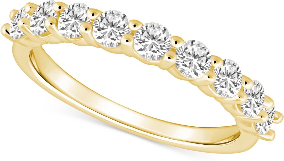 Macy's Diamond Wedding Band (7/8 ct. t.w.) in 14k Gold - Yellow Gold