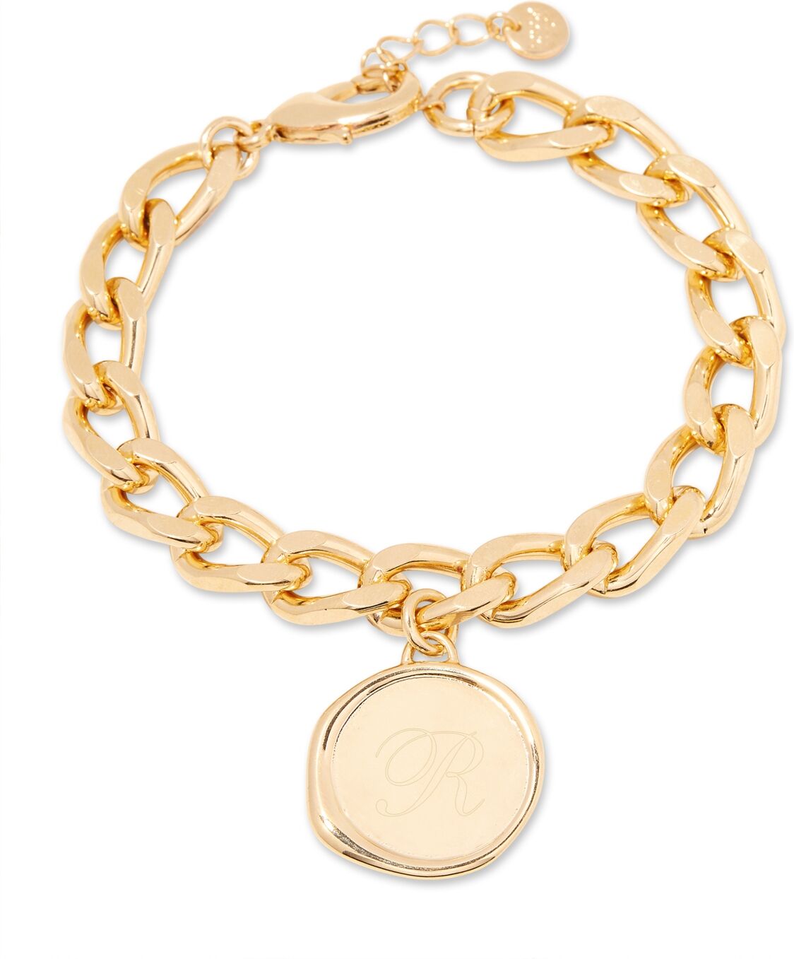 brook & york 14K Gold-Plated Sadie Personalized Initial Bracelet - Gold- R