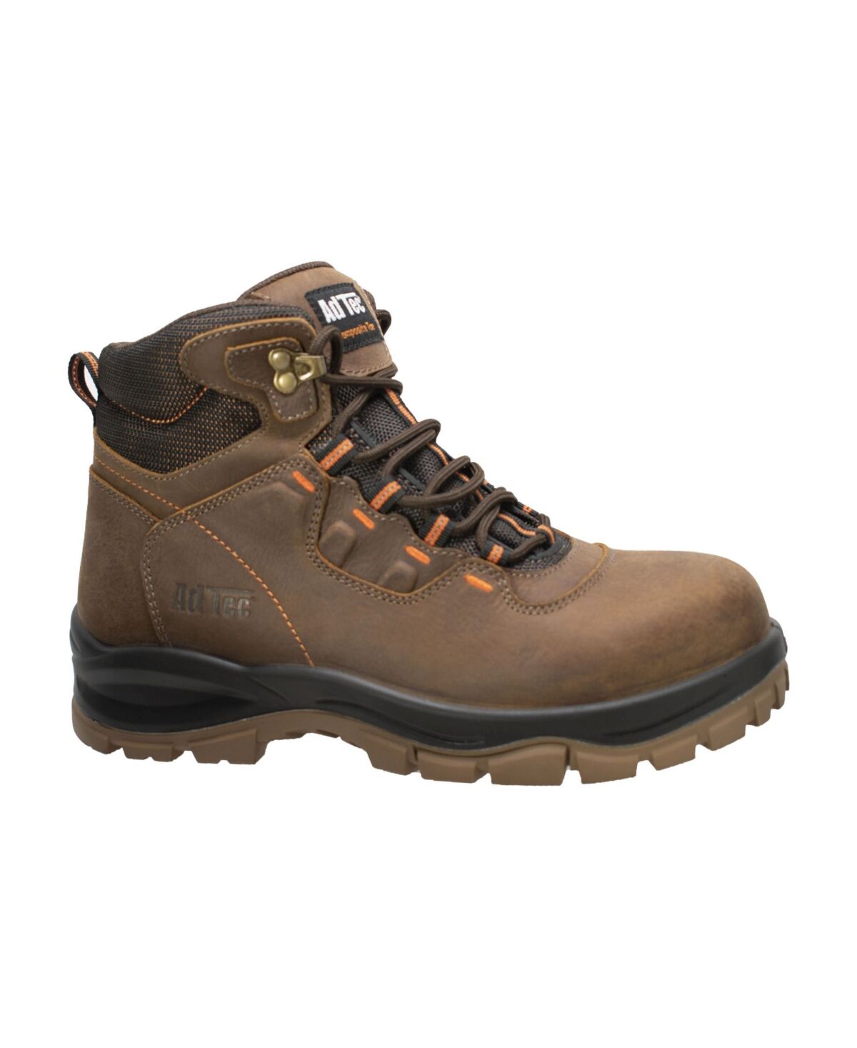 Adtec Men's Composite Toe Work Hiker Boot - Brown