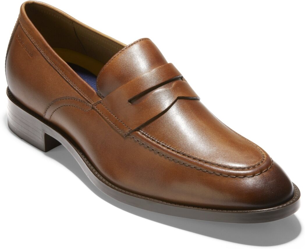 Cole Haan Men's Hawthorne Slip-On Leather Penny Loafers - Brown