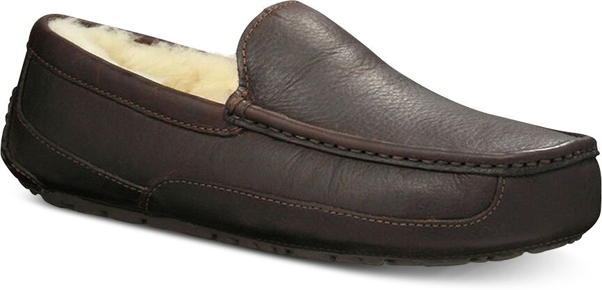 Ugg Men's Ascot Moccasin Slippers - Dark Spice