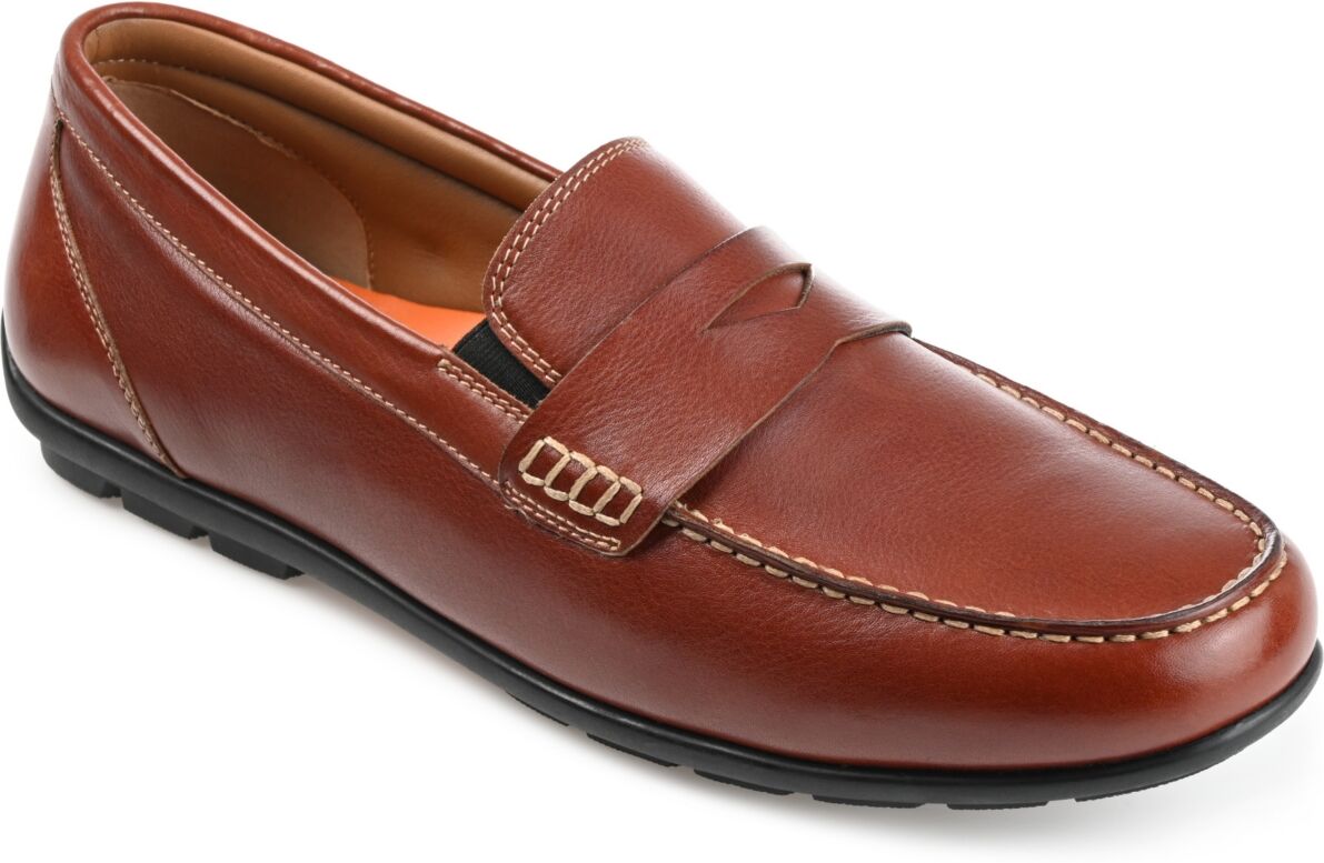 Thomas & Vine Men's Woodrow Driving Loafers - Cognac