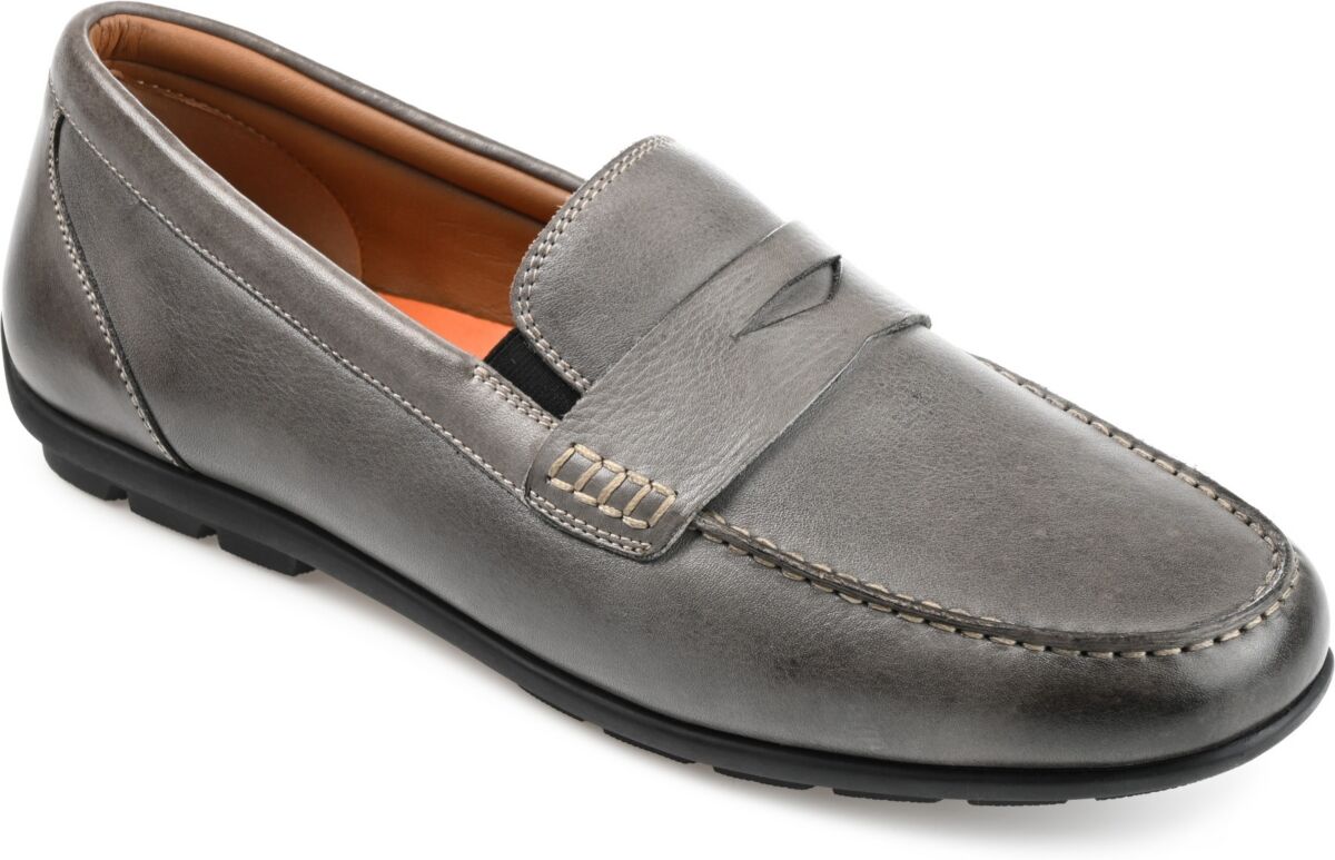 Thomas & Vine Men's Woodrow Driving Loafers - Gray