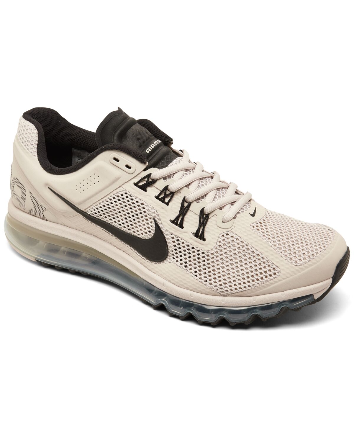 Nike Men's Air Max 2013 Casual Sneakers from Finish Line - Desert Sand, Black