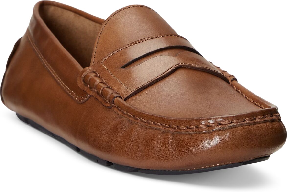 Ralph Lauren Polo Ralph Lauren Men's Anders Leather Driving Loafer - Light Tan