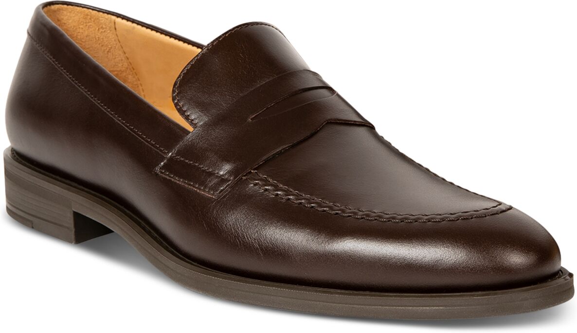 Paul Smith Men's Remi Leather Dress Casual Loafer - Dark Brown