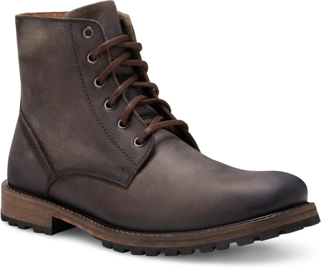 Eastland Shoe Men's Hoyt Zipper Plain Toe Boots - Brown