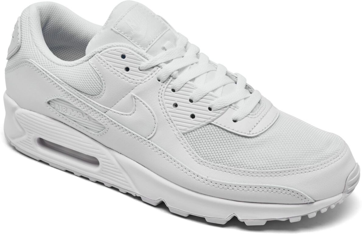 Nike Men's Air Max 90 Casual Sneakers from Finish Line - WHITE